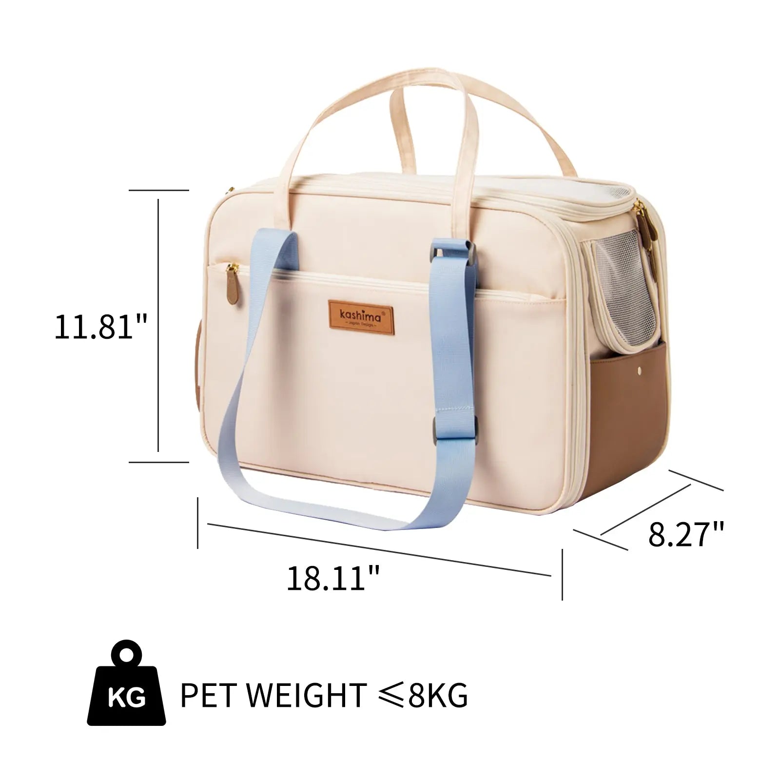 Kashima Pet Carrier Suitable for Pet Travel Bag Out Bag kashimashop