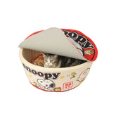 Kashima X Snoopy Red Tonkotsu Bubble Noodle Pet Bed KashimaPet