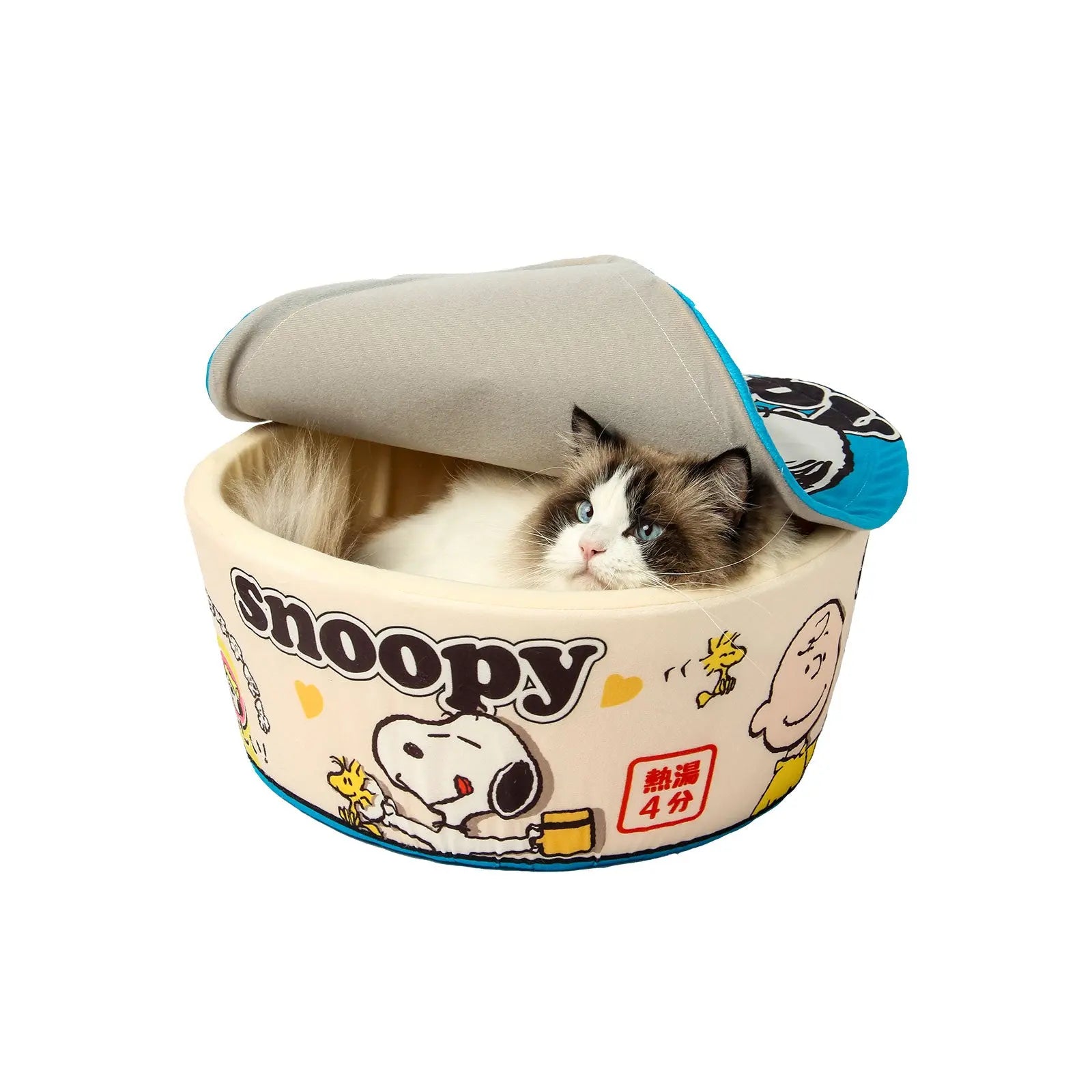 Kashima X Snoopy Red Tonkotsu Bubble Noodle Pet Bed KashimaPet