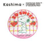 Kashima x Snoopy Strawberry Plaid Ice Pad KashimaPet