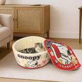 Kashima X Snoopy Red Tonkotsu Bubble Noodle Pet Bed KashimaPet