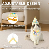 Kashima xPet Birthday Hat + Drool Towel KashimaPet