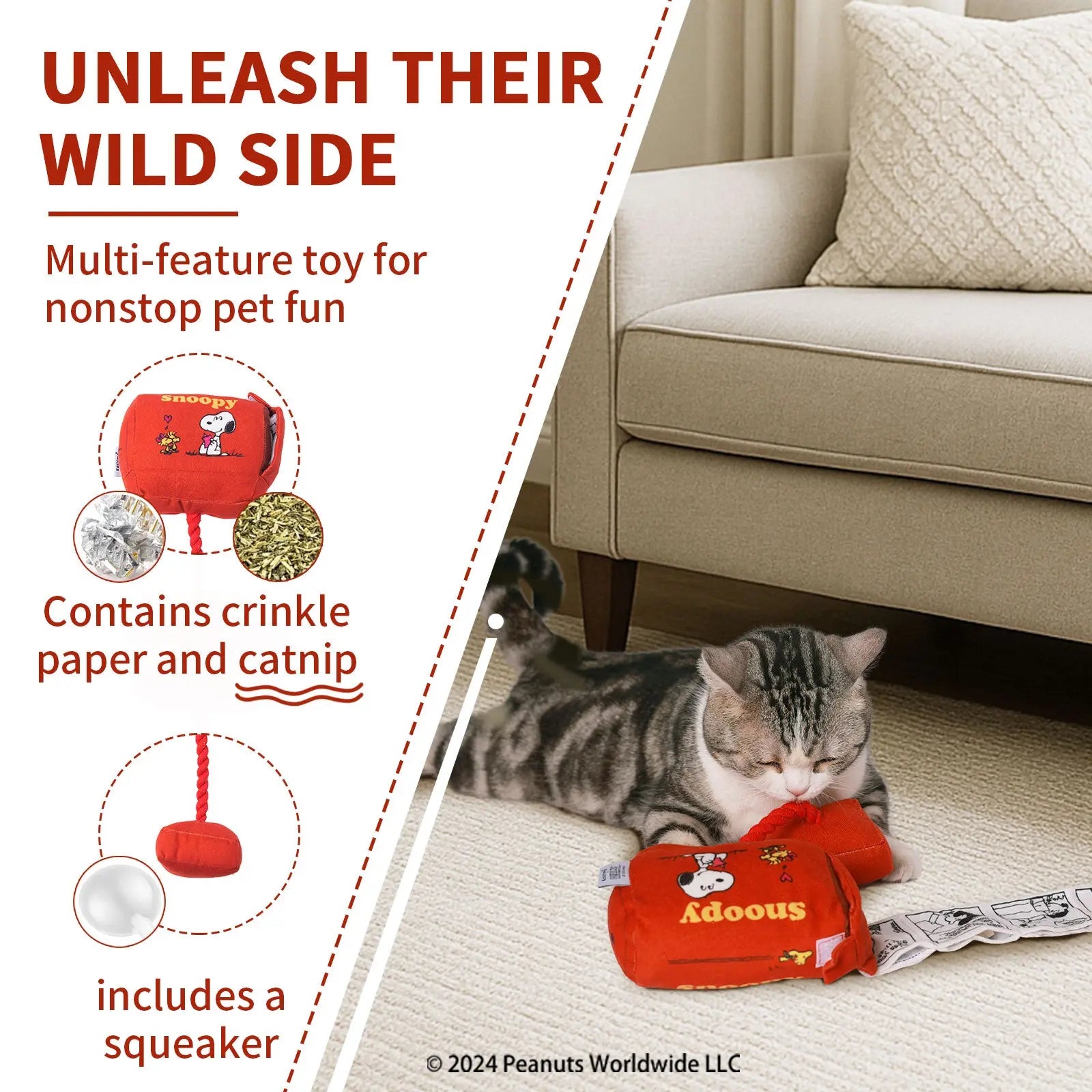 Kashima X Snoopy Mailbox Toy KashimaPet