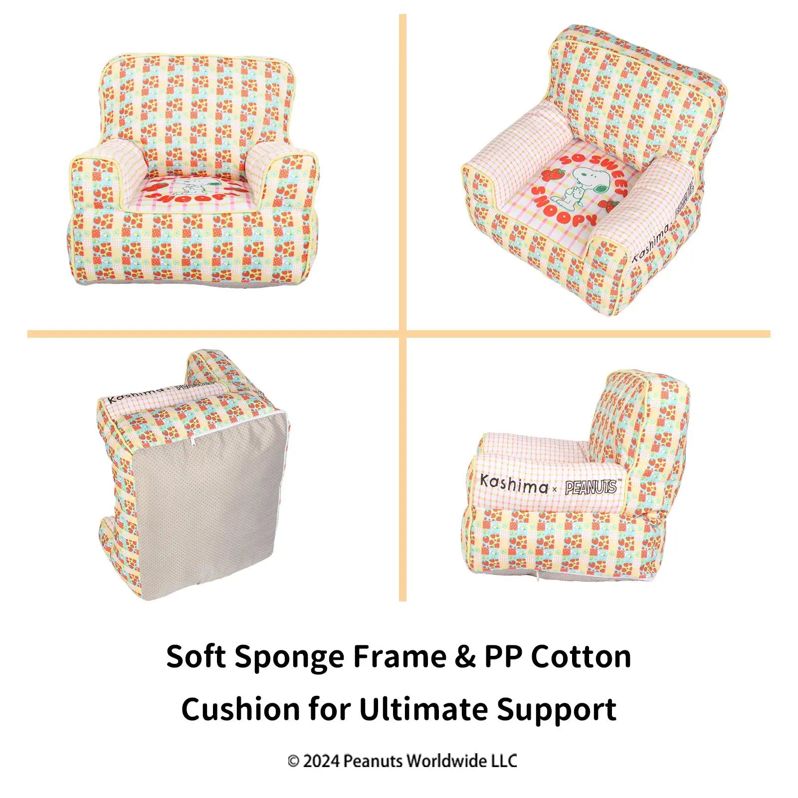 Kashima x Snoopy Strawberry Sofa KashimaPet