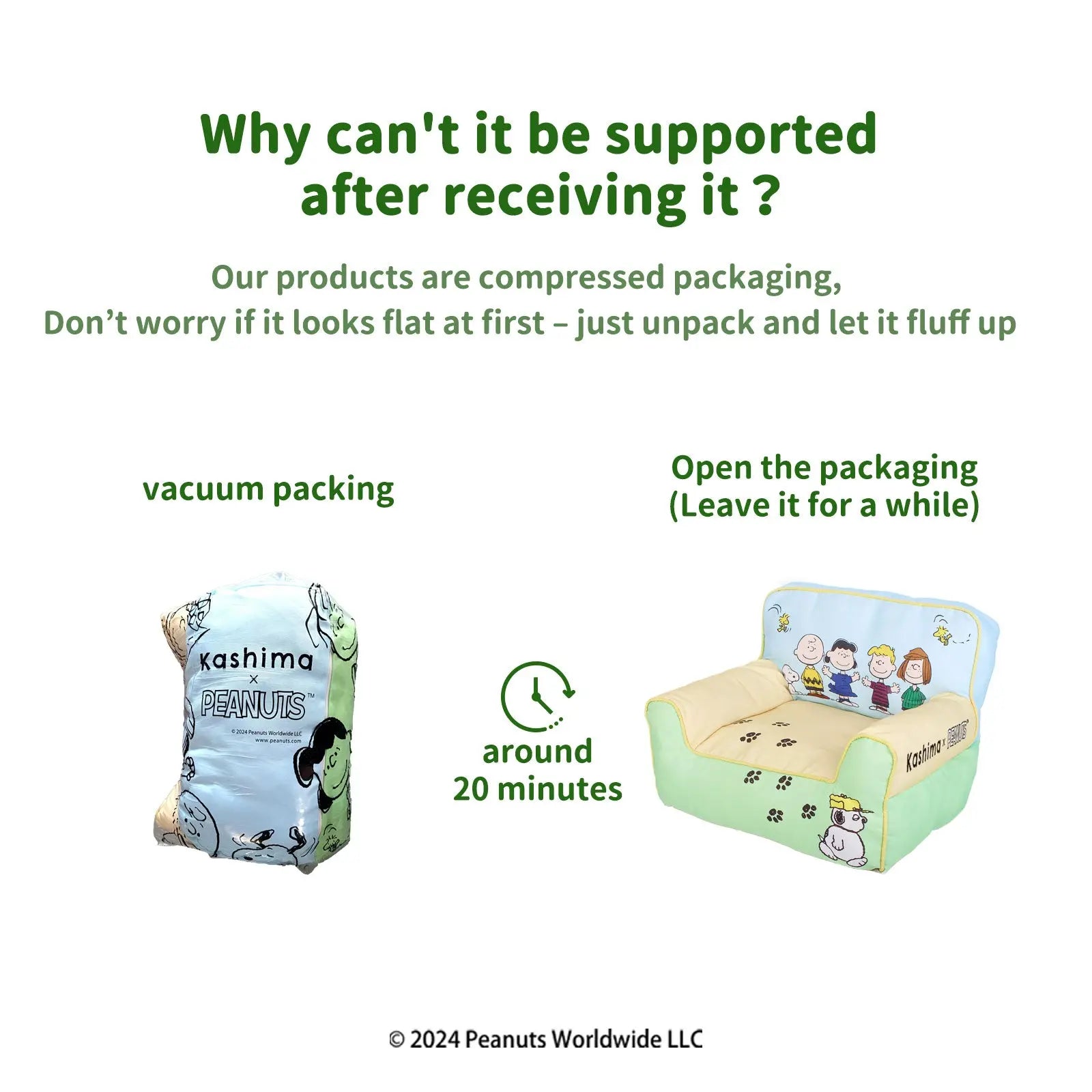 Kashima X Snoopy Spring Getaway Couch KashimaPet