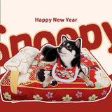 Kashima x Snoopy New Year Series Envelope Bib Envelope Nest Pet Carpet KashimaPet