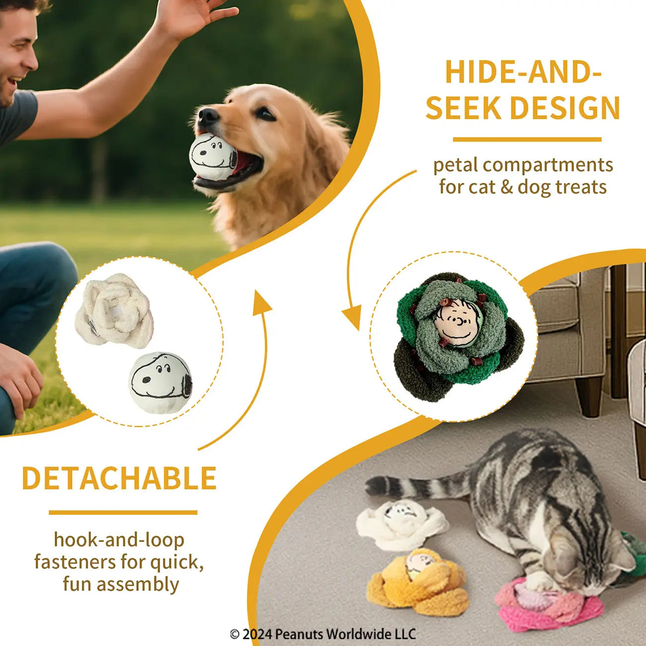 Kashima X Snoopy Cauliflower Toys KashimaPet