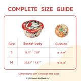 Kashima X Snoopy Red Tonkotsu Bubble Noodle Pet Bed KashimaPet