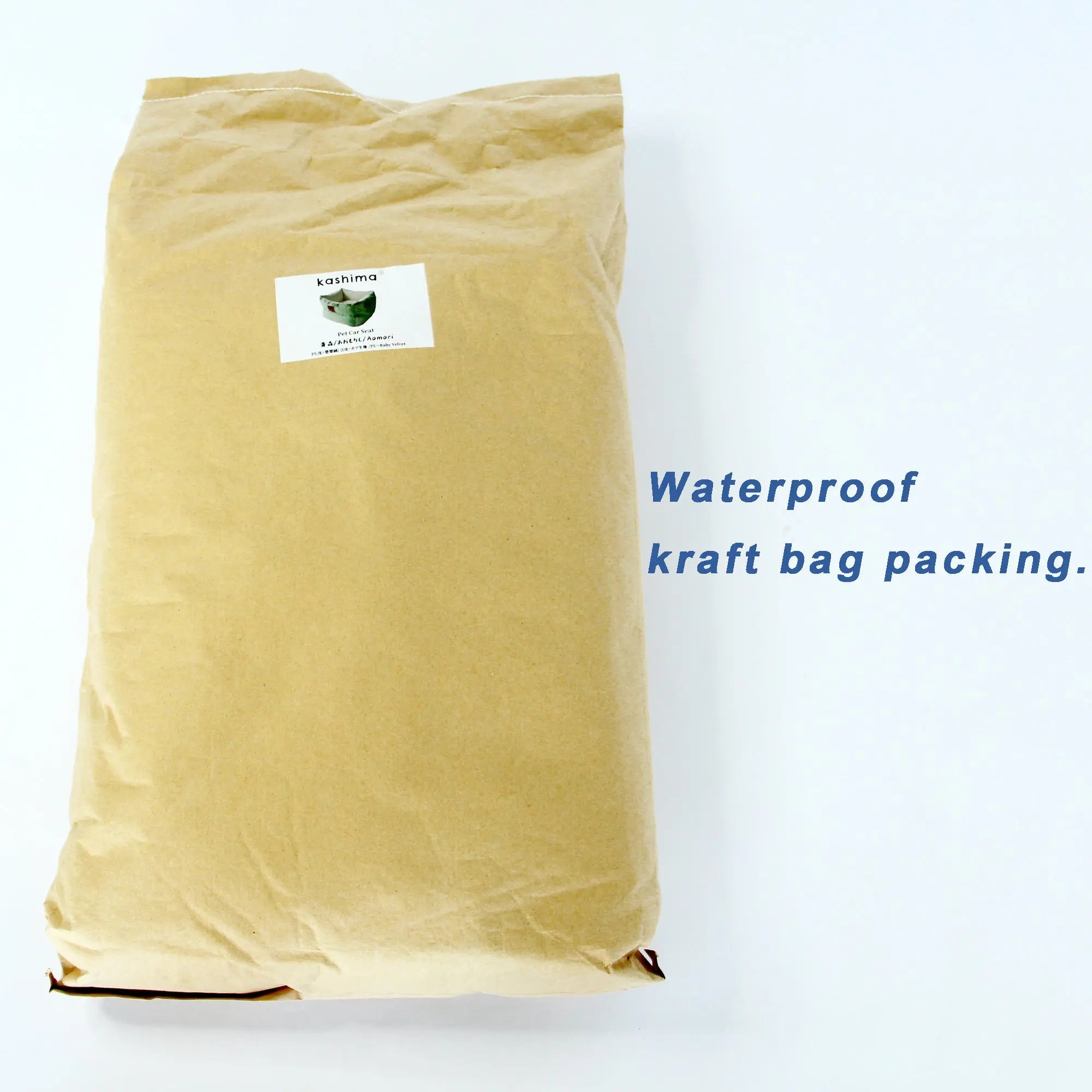 Kashima Aomori Waterproof Pet Car Seat kashimashop