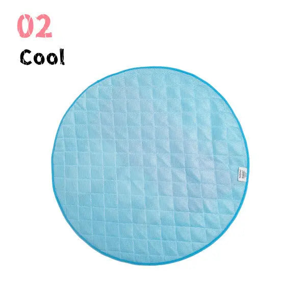 Kashima x Snoopy Blue Checkered Ice Pad KashimaPet