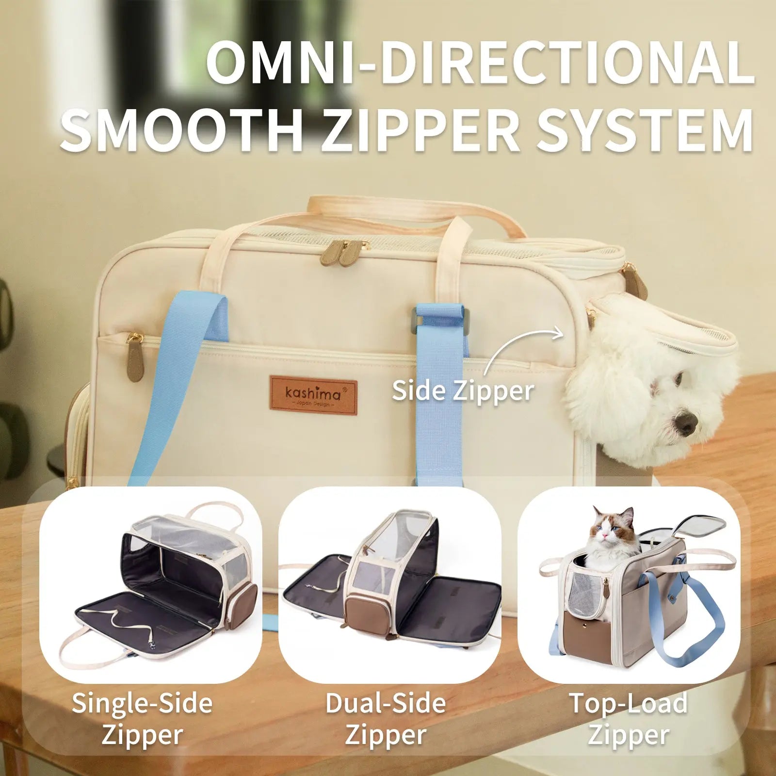 Kashima Pet Carrier Suitable for Pet Travel Bag Out Bag kashimashop