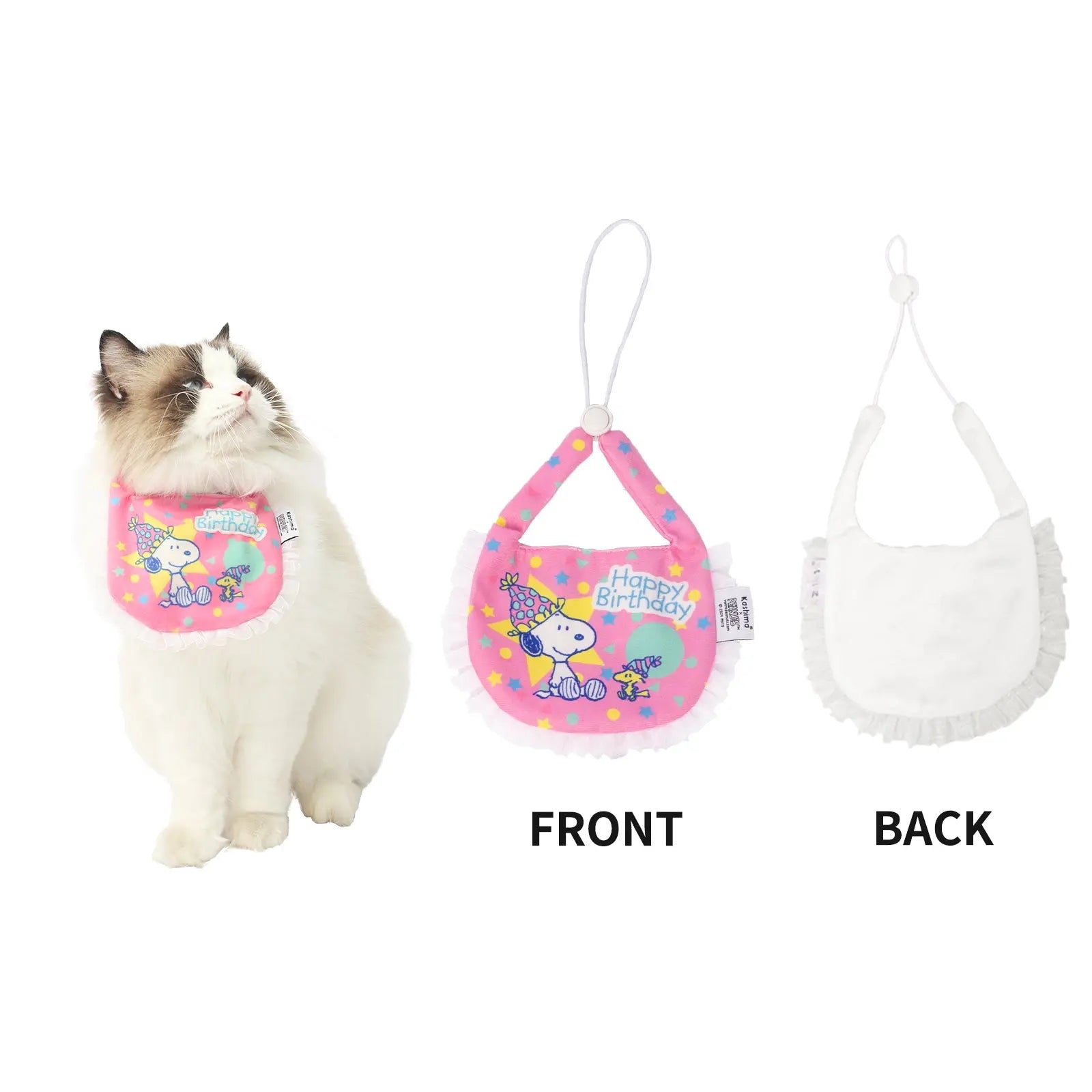 Kashima xPet Birthday Hat + Drool Towel KashimaPet