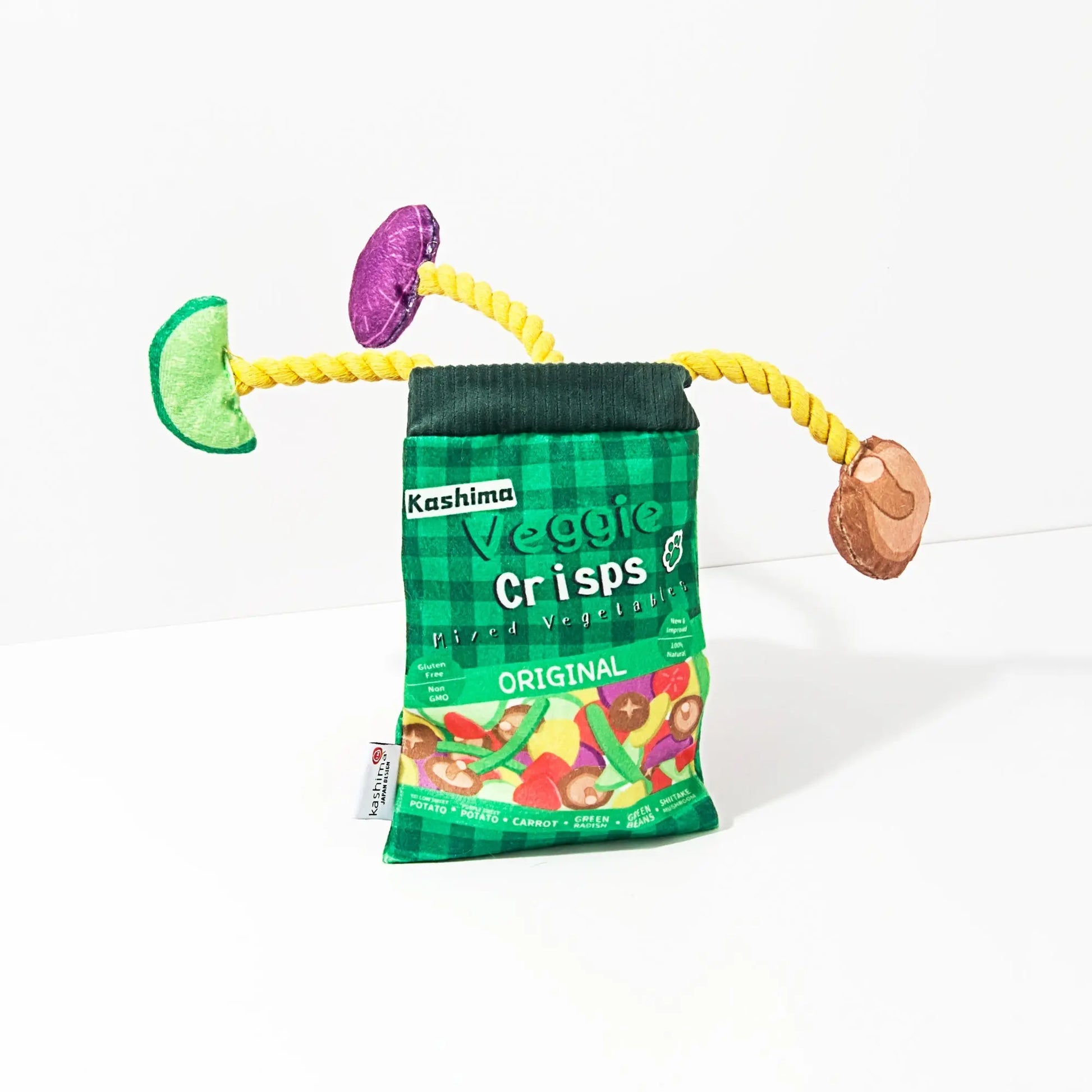 Kashima Fruit and Vegetable Chips Shaped Pet Toys kashimashop