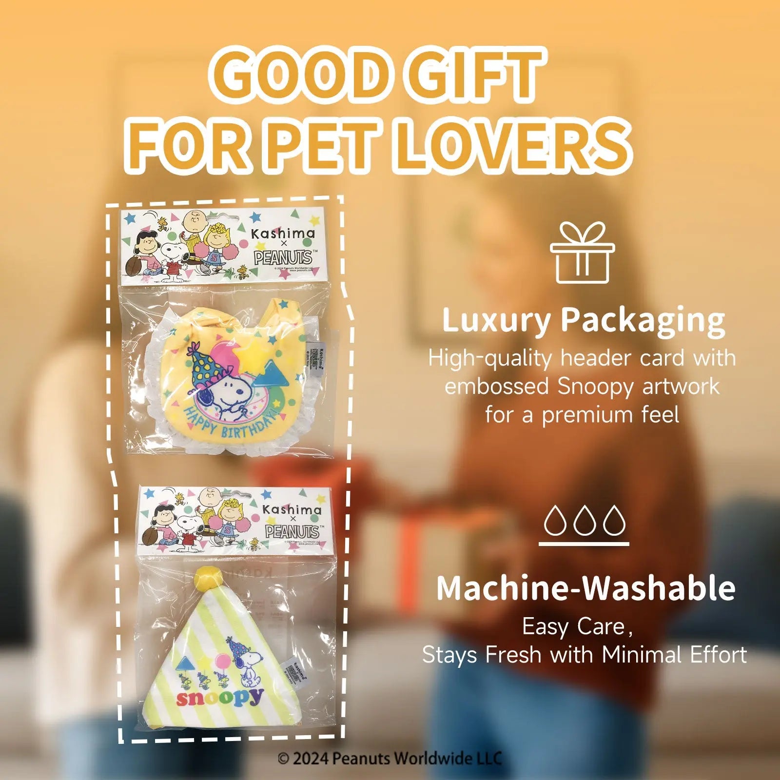 Kashima xPet Birthday Hat + Drool Towel KashimaPet