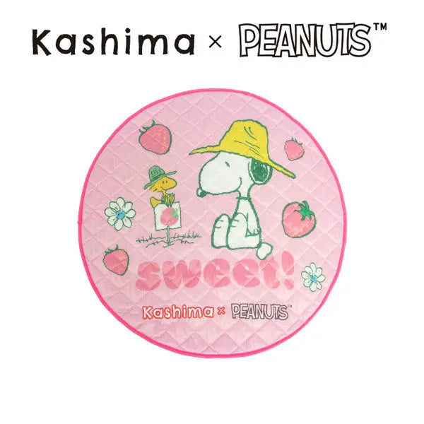 Kashima x Snoopy Strawberry Sweetheart Ice Pad KashimaPet