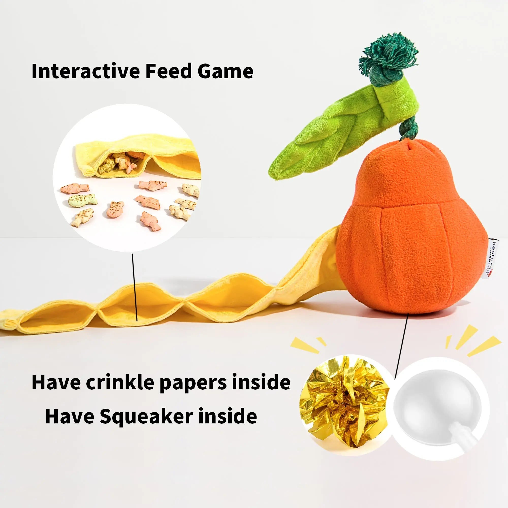 Kashima Ugly Orange Shaped Pet Chew Toy kashimashop