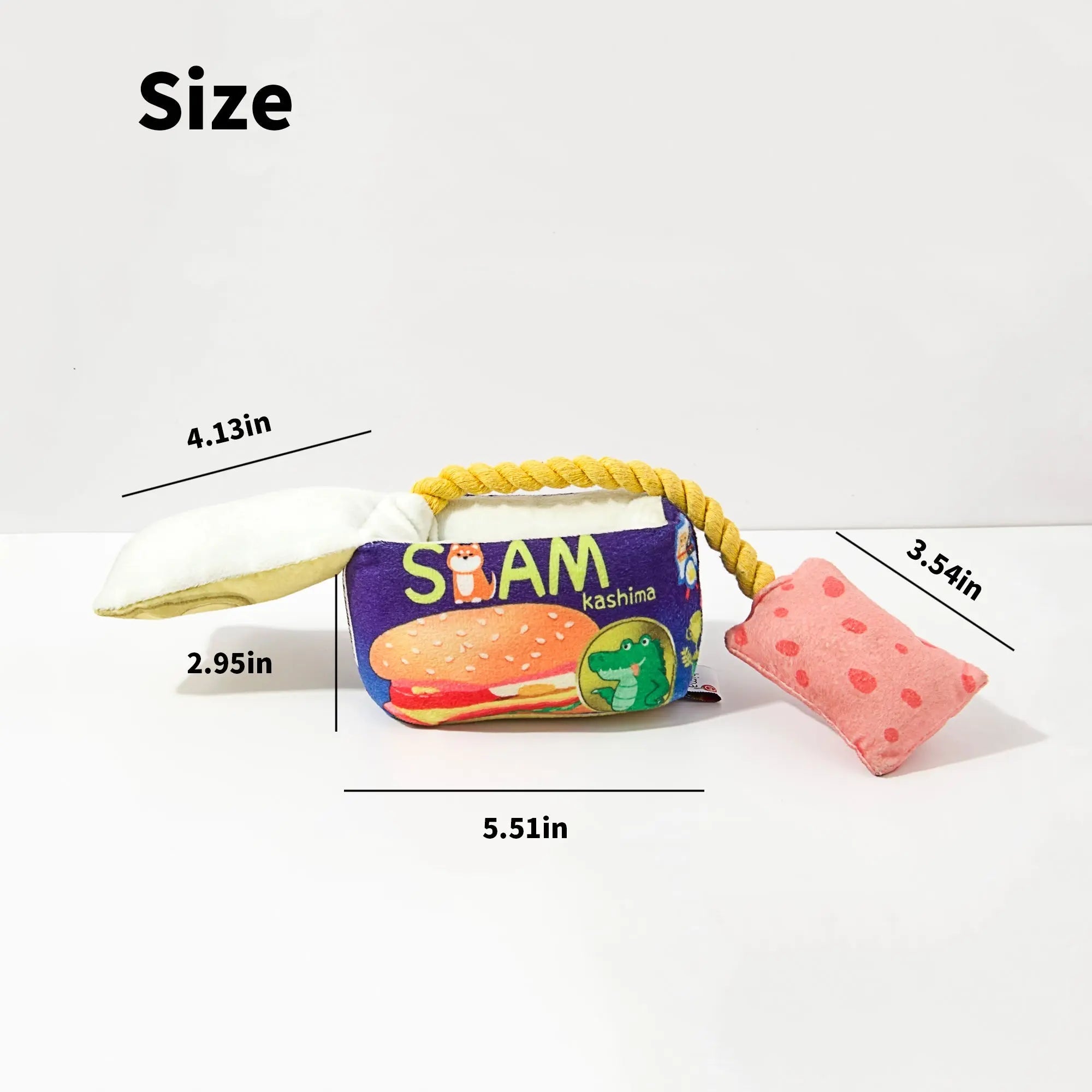 Kashima Lunch Meat Shaped Pet Toys kashimashop