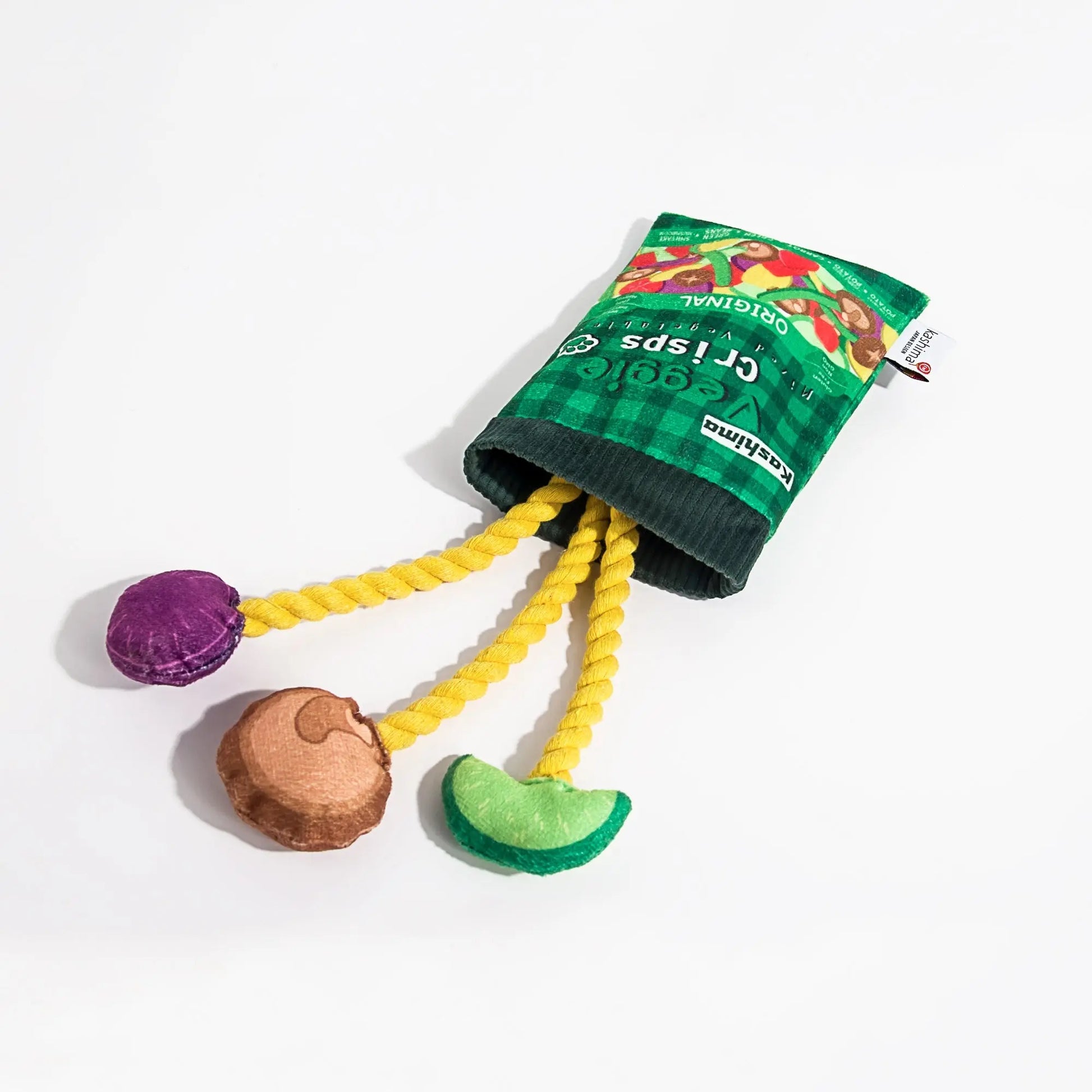 Kashima Fruit and Vegetable Chips Shaped Pet Toys kashimashop