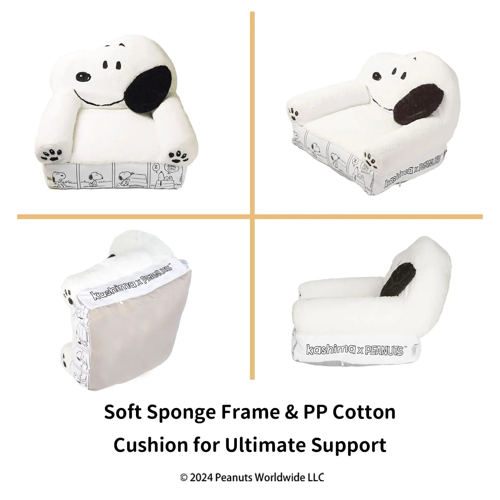 Kashima X Snoopy Comic Sofa KashimaPet