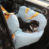Kashima Kawana PU leather Pet Car Seat kashimashop